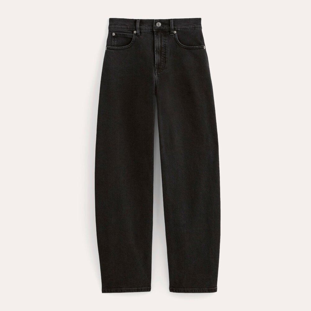 Everlane Women's Way-High® Curve Jean in Washed Black, Size 25, Cotton